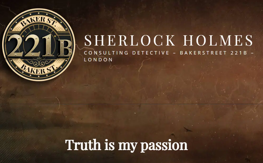 Sherlock online escape spel